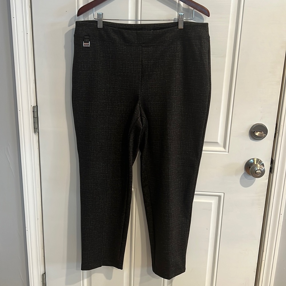 Zac & Rachel 1X pant, charcoal/black